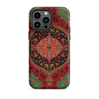 La Decoration Arabe 40 & 41 - Emile Prisse D’avennes Iphone Case, 14 Pro Max / Matte, Ornate Patterned Phone Case