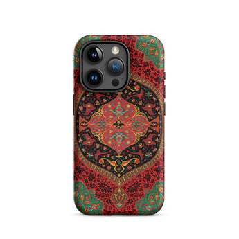 La Decoration Arabe 40 & 41 - Emile Prisse D’avennes Iphone Case, 15 Pro / Matte, Patterned Phone Case