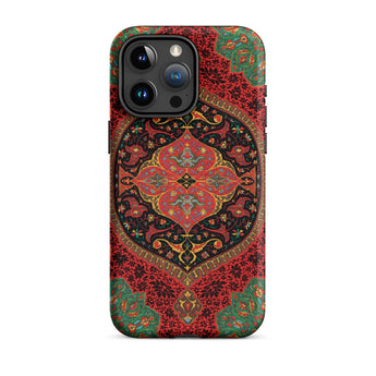 La Decoration Arabe 40 & 41 - Emile Prisse D’avennes Iphone Case, 15 Pro Max / Matte, Ornate Patterned Phone Case