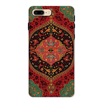 La Decoration Arabe 40 & 41 - Emile Prisse D’avennes Iphone Case, 8 Plus / Matte, Ornate Phone Case Intricate Persian-inspired Design Rich