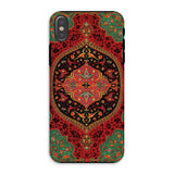 La Decoration Arabe 40 & 41 - Emile Prisse D’avennes Iphone Case, Xs / Matte, Ornate Phone Case Intricate Persian Carpet-inspired Design