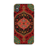 La Decoration Arabe 40 & 41 - Emile Prisse D’avennes Iphone Case, Xs Max / Matte, Ornate Phone Case Intricate Persian-style Carpet Design