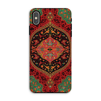 La Decoration Arabe 40 & 41 - Emile Prisse D’avennes Iphone Case, Xs Max / Matte, Ornate Phone Case Intricate Persian-style Carpet Design