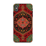 La Decoration Arabe 40 & 41 - Emile Prisse D’avennes Phone Case Iphone Xs Max / Matte Ornate Phone Case Intricate Persian-style Carpet