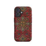 La Decoration Arabe 5 & 6 - Emile Prisse D’avennes Iphone Case, 16 / Matte, Red Patterned Phone Case