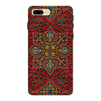 La Decoration Arabe 5 & 6 - Emile Prisse D’avennes Iphone Case 8 Plus / Matte Ornate Phone Case Intricate Middle Eastern-inspired Pattern