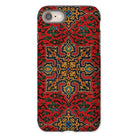 La Decoration Arabe 5 & 6 - Emile Prisse D’avennes Iphone Case, 8 / Matte, Kite-782157060, Ornate Phone Case Colorful