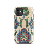 La Decoration Arabe 51 - Emile Prisse D’avennes Art Iphone Case, 11 / Matte, Floral Patterned Phone Case