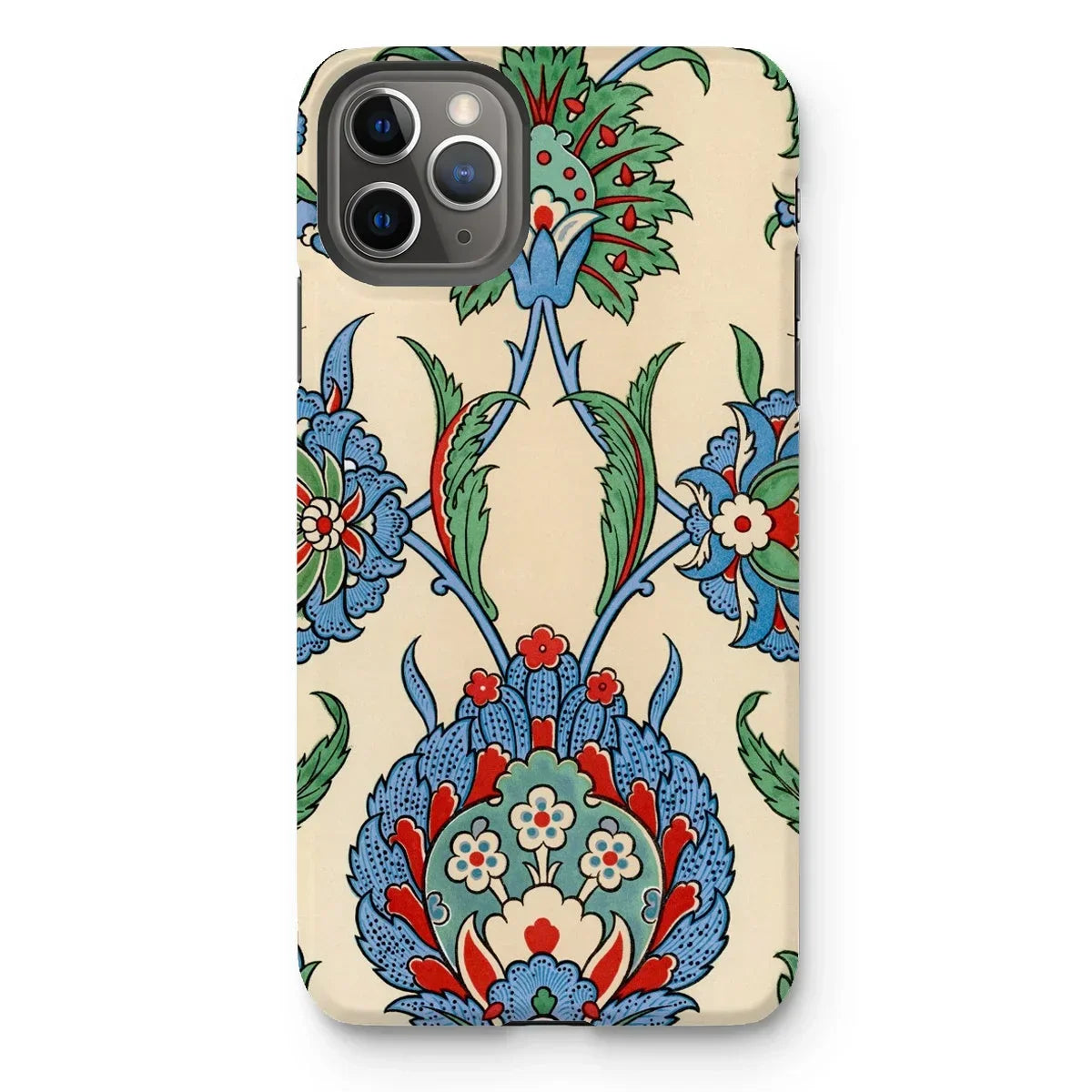 La Decoration Arabe 51 - Emile Prisse D’avennes Art Iphone Case, 11 Pro Max / Matte, Decorative Floral Patterned Iphone Case Colorful