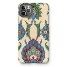 La Decoration Arabe 51 - Emile Prisse D’avennes Art Iphone Case, 11 Pro Max / Matte, Decorative Floral Patterned Iphone Case Colorful
