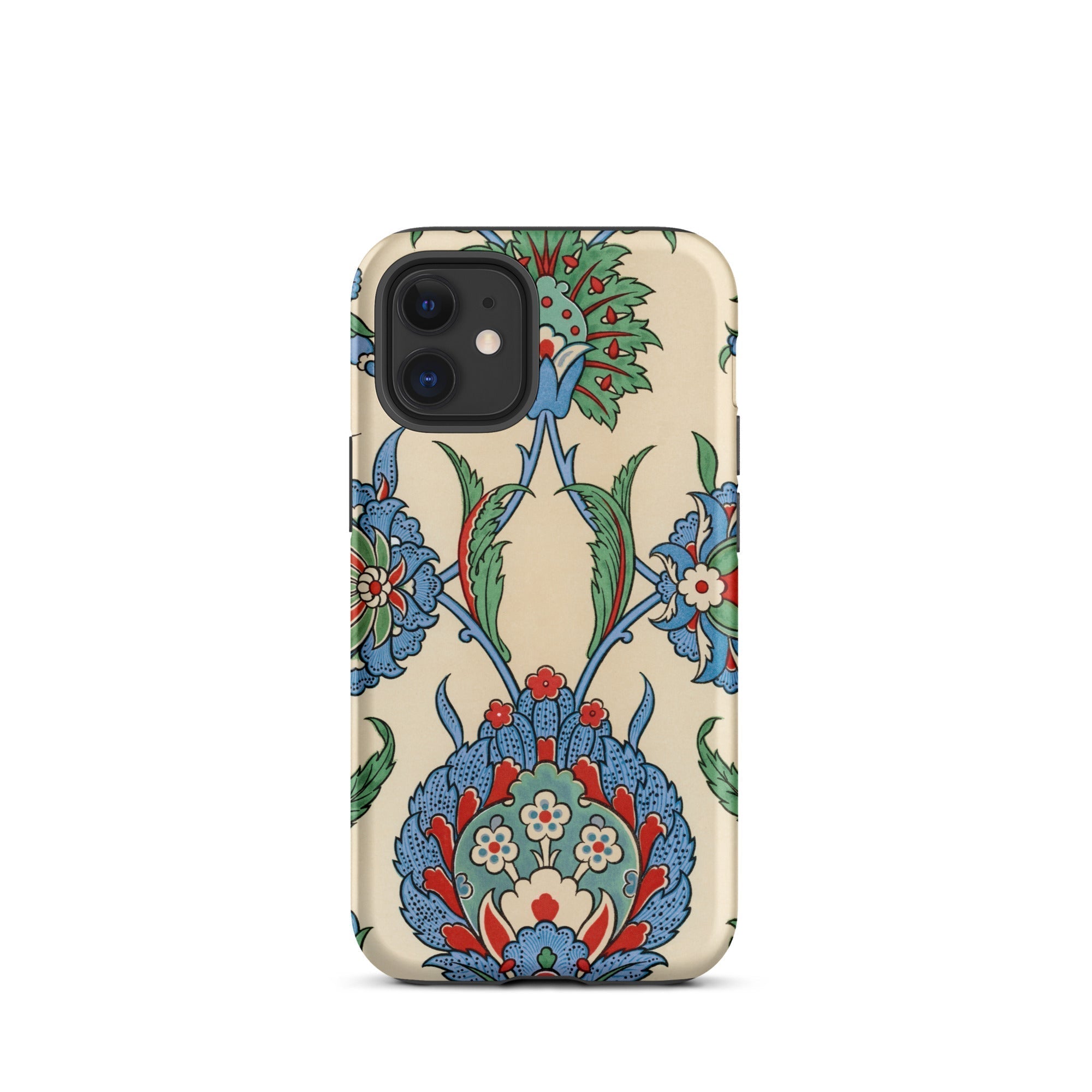 La Decoration Arabe 51 Emile Prisse D’avennes Art Iphone Case, 12 Mini / Matte, Floral Patterned Phone Case
