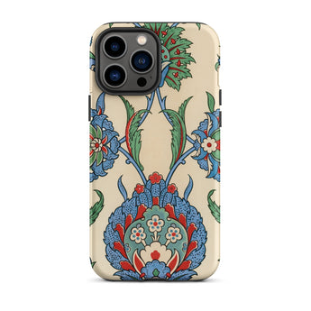 La Decoration Arabe 51 - Emile Prisse D’avennes Art Iphone Case, 13 Pro Max / Matte, Floral Patterned Phone Case