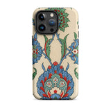 La Decoration Arabe 51 - Emile Prisse D’avennes Art Iphone Case, 15 Pro Max / Matte, Floral Patterned Phone Case