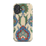 La Decoration Arabe 51 - Emile Prisse D’avennes Art Iphone Case, 16 Plus / Matte, Floral Patterned Phone Case