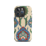 La Decoration Arabe 51 - Emile Prisse D’avennes Art Iphone Case, 16 Pro / Matte, Floral Patterned Phone Case