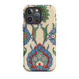 La Decoration Arabe 51 - Emile Prisse D’avennes Art Iphone Case, 16 Pro Max / Matte, Floral Patterned Phone Case