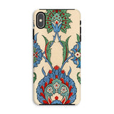 La Decoration Arabe 51 - Emile Prisse D’avennes Art Iphone Case, Xs Max / Matte, Decorative Phone Case Colorful Floral Paisley Pattern