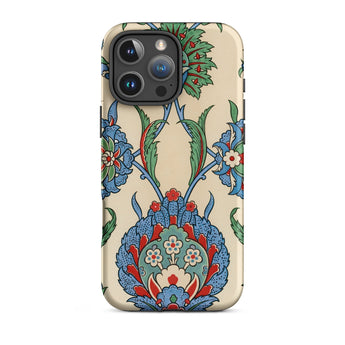 La Decoration Arabe 51 - Emile Prisse D’avennes Art Phone Case Iphone 16 Pro Max / Matte Floral Patterned Phone Case émile Prisse