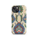 La Decoration Arabe 51 - Emile Prisse D’avennes Art Phone Case Iphone 13 / Matte Floral Patterned Phone Case émile Prisse D’avennes,