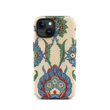La Decoration Arabe 51 - Emile Prisse D’avennes Art Phone Case Iphone 15 / Matte Floral Patterned Phone Case émile Prisse D’avennes,