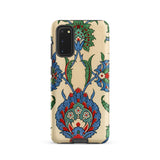 La Decoration Arabe 51 - Emile Prisse D’avennes Art Samsung Case, Galaxy S20 / Matte, Protective Phone Case Intricate Blue Red Green Floral