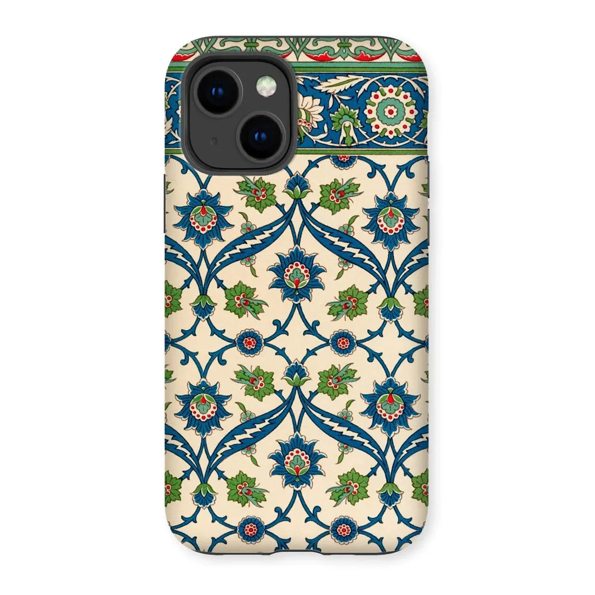 La Decoration Arabe 52 Art Phone Case - Emile Prisse D’avennes - Iphone 14 / Matte - Mobile Phone Cases - Aesthetic Art