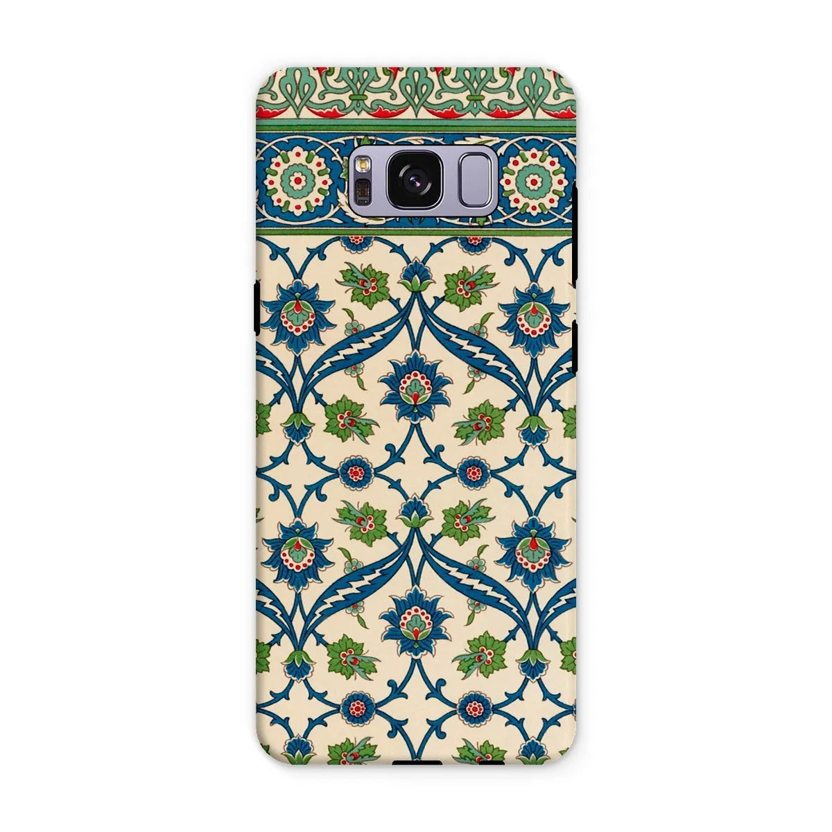 La Decoration Arabe 52 Art Phone Case - Emile Prisse D’avennes - Samsung Galaxy S8 Plus / Matte - Mobile Phone Cases