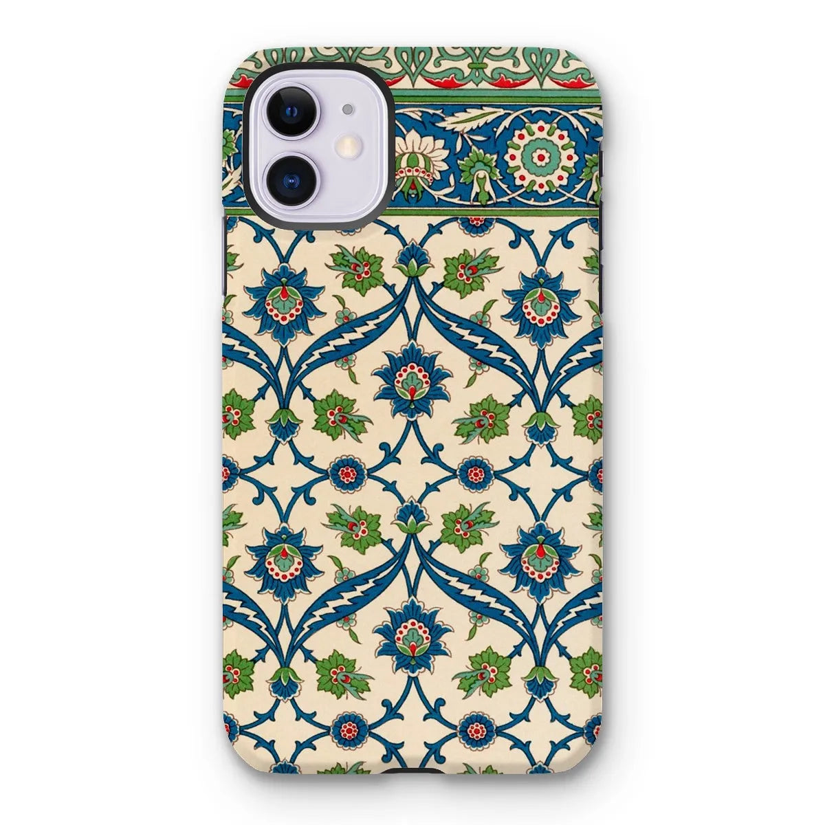 La Decoration Arabe 52 Art Phone Case - Emile Prisse D’avennes - Iphone 11 / Matte - Mobile Phone Cases - Aesthetic Art