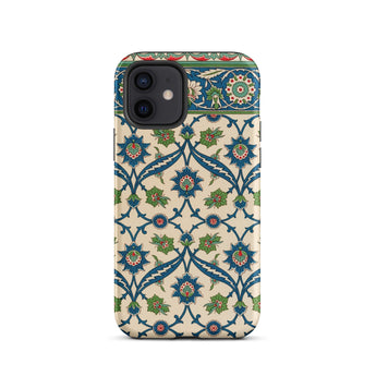 La Decoration Arabe 52 - Emile Prisse D’avennes Iphone Case, 12 / Matte, Floral Patterned Phone Case