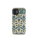 La Decoration Arabe 52 - Emile Prisse D’avennes Iphone Case, 12 Mini / Matte, Floral Patterned Phone Case