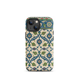 La Decoration Arabe 52 - Emile Prisse D’avennes Iphone Case, 13 Mini / Matte, Floral Patterned Phone Case