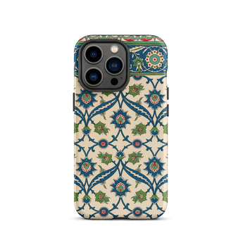 La Decoration Arabe 52 - Emile Prisse D’avennes Iphone Case, 13 Pro / Matte, Floral Patterned Phone Case