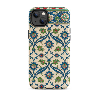 La Decoration Arabe 52 - Emile Prisse D’avennes Iphone Case, 14 Plus / Matte, Floral Patterned Phone Case