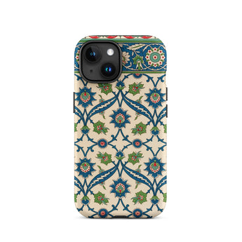 La Decoration Arabe 52 - Emile Prisse D’avennes Iphone Case, 15 / Matte, Floral Patterned Phone Case