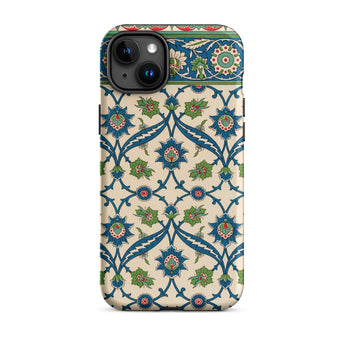 La Decoration Arabe 52 - Emile Prisse D’avennes Iphone Case, 15 Plus / Matte, Floral Patterned Phone Case