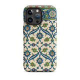 La Decoration Arabe 52 - Emile Prisse D’avennes Iphone Case, 15 Pro Max / Matte, Floral Patterned Phone Case