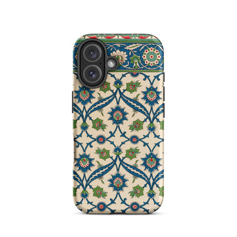 La Decoration Arabe 52 - Emile Prisse D’avennes Iphone Case, 16 / Matte, Floral Patterned Phone Case