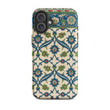 La Decoration Arabe 52 - Emile Prisse D’avennes Iphone Case, 16 Plus / Matte, Floral Patterned Phone Case