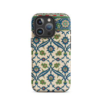 La Decoration Arabe 52 - Emile Prisse D’avennes Iphone Case, 16 Pro / Matte, Floral Patterned Phone Case