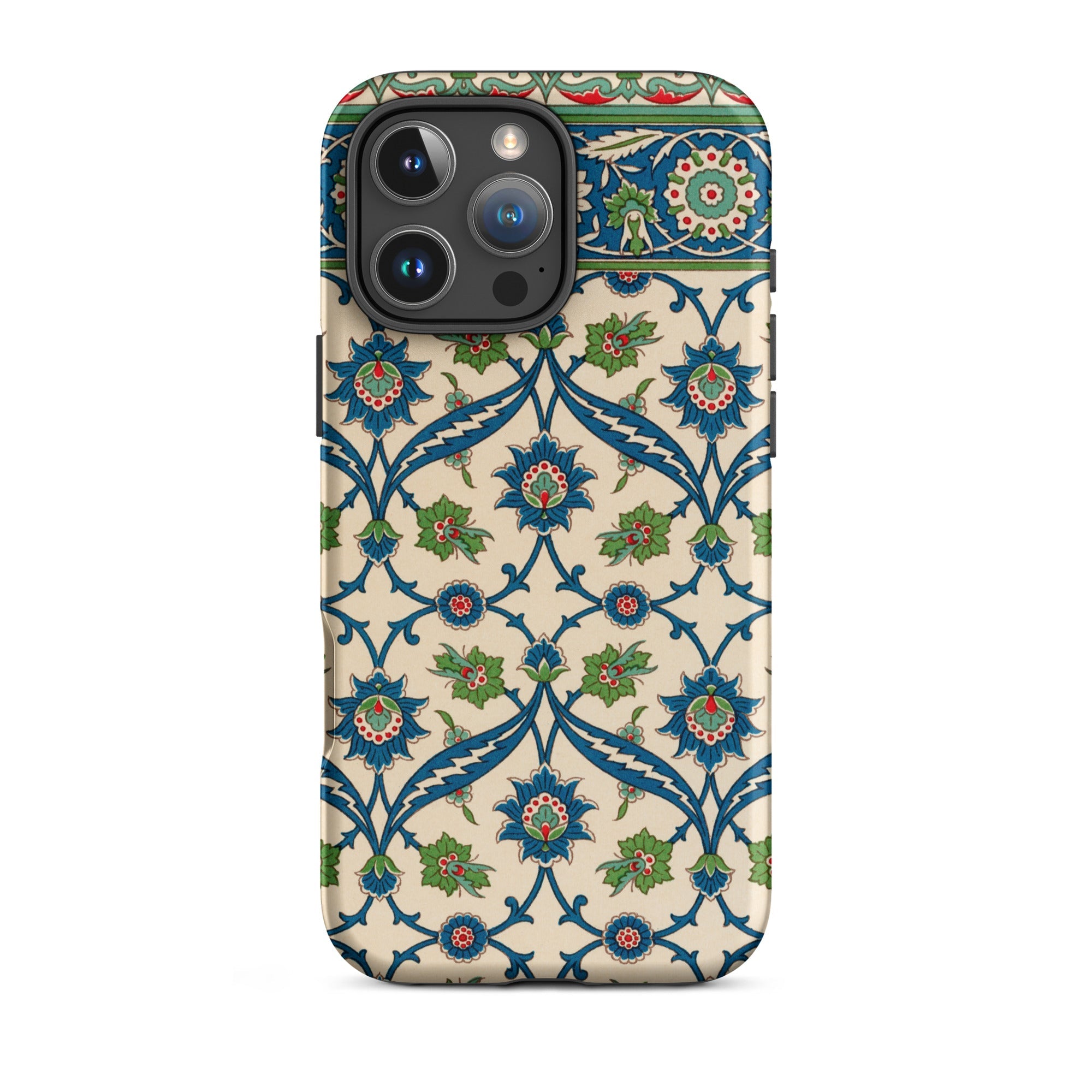 La Decoration Arabe 52 - Emile Prisse D’avennes Iphone Case, 16 Pro Max / Matte, Patterned Iphone Case