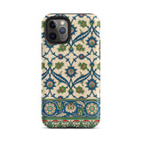 La Decoration Arabe 52 - Emile Prisse D’avennes Phone Case Iphone 11 Pro / Matte Beige Iphone Case Intricate Blue Green Red Floral émile