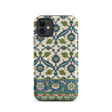 La Decoration Arabe 52 - Emile Prisse D’avennes Phone Case Iphone 11 / Matte Phone Case Intricate Vintage-inspired Floral Geometric Pattern
