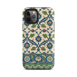 La Decoration Arabe 52 - Emile Prisse D’avennes Phone Case Iphone 11 Pro / Matte Beige Iphone Case Intricate Blue Green Red Floral émile