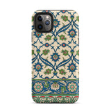 La Decoration Arabe 52 - Emile Prisse D’avennes Phone Case Iphone 11 Pro Max / Matte Beige Intricate Blue Green Red Floral émile, Islamic