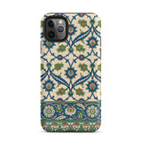 La Decoration Arabe 52 - Emile Prisse D’avennes Phone Case Iphone 11 Pro Max / Matte Beige Phone Case Intricate Blue Green Red Floral émile