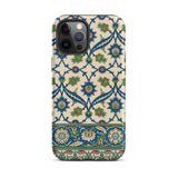 La Decoration Arabe 52 - Emile Prisse D’avennes Phone Case Iphone 12 Pro Max / Matte Beige Intricate Blue Green Red Floral émile, Islamic