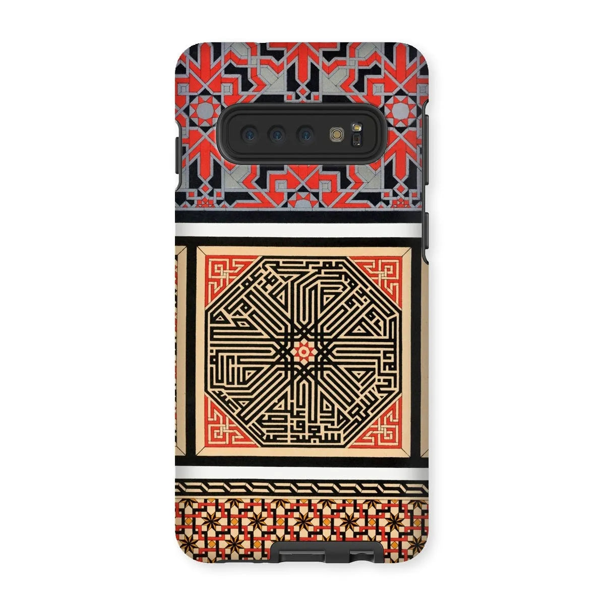La Decoration Arabe 80 Art Phone Case - Emile Prisse D’avennes - Samsung Galaxy S10 / Matte - Mobile Phone Cases