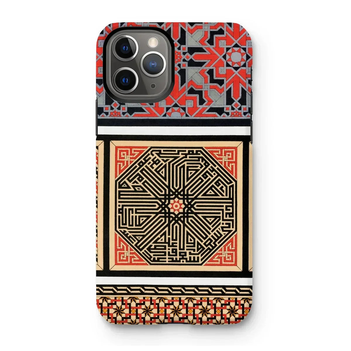 La Decoration Arabe 80 - Emile Prisse D’avennes Art Iphone Case, 11 Pro / Matte, Decorative Iphone Case Intricate Geometric