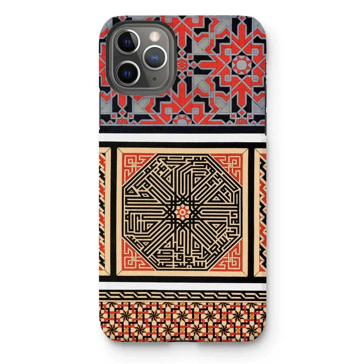 La Decoration Arabe 80 - Emile Prisse D’avennes Art Iphone Case, 11 Pro Max / Matte, Ornate Iphone Case Intricate Geometric