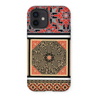 La Decoration Arabe 80 - Emile Prisse D’avennes Art Iphone Case, 12 / Matte, Decorative Iphone Case Intricate Islamic Geometric Patterns Red